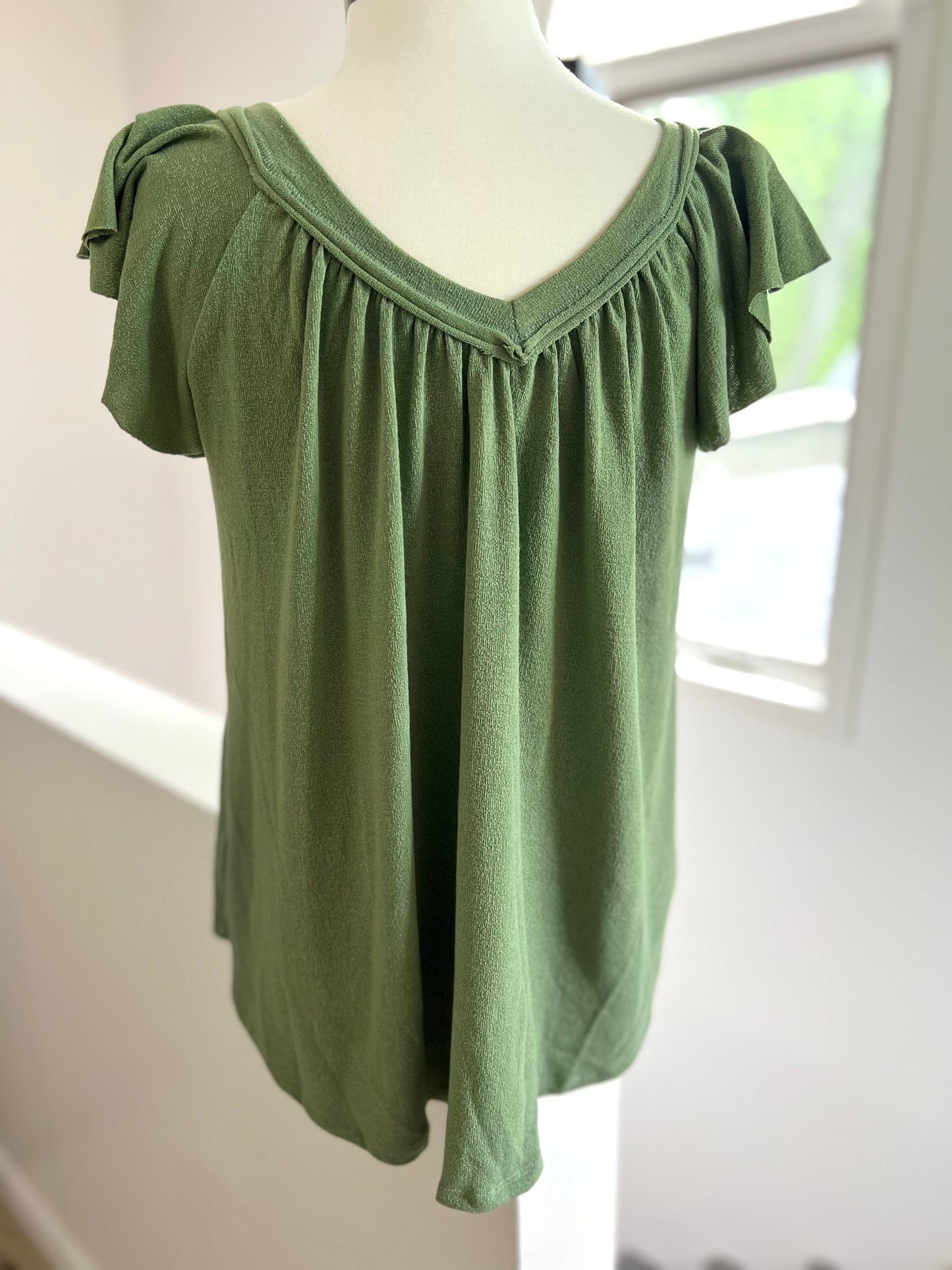 Green with Envy Top
